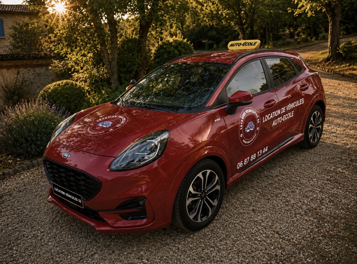 Ford Puma auto-école boîte manuelle